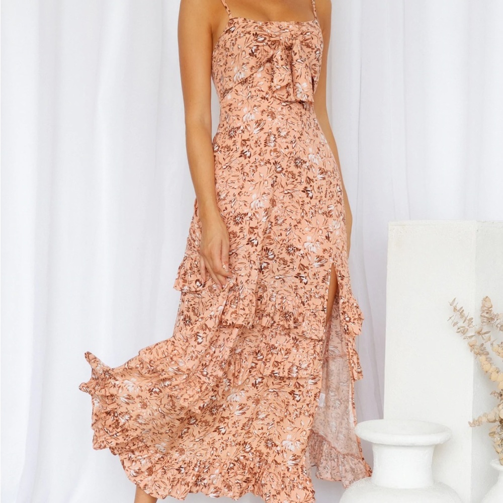 Floral maxi dress